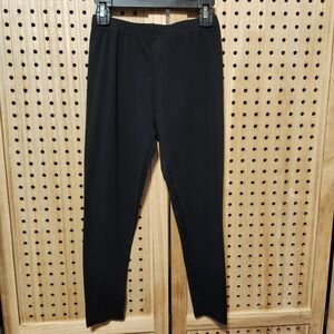 Youth 32 Degrees Heat Black Pants Size M Capri Stretchy Comfy Summer Spring